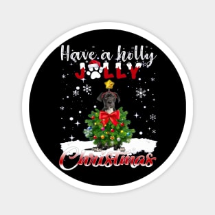 Great Dane Have A Holly Jolly Christmas Magnet